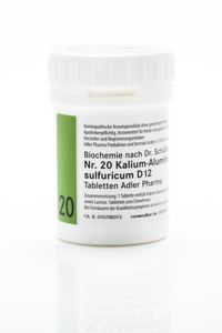 Schüßler Salz Adler Nr. 20 D12 Tabletten - 500 Gramm