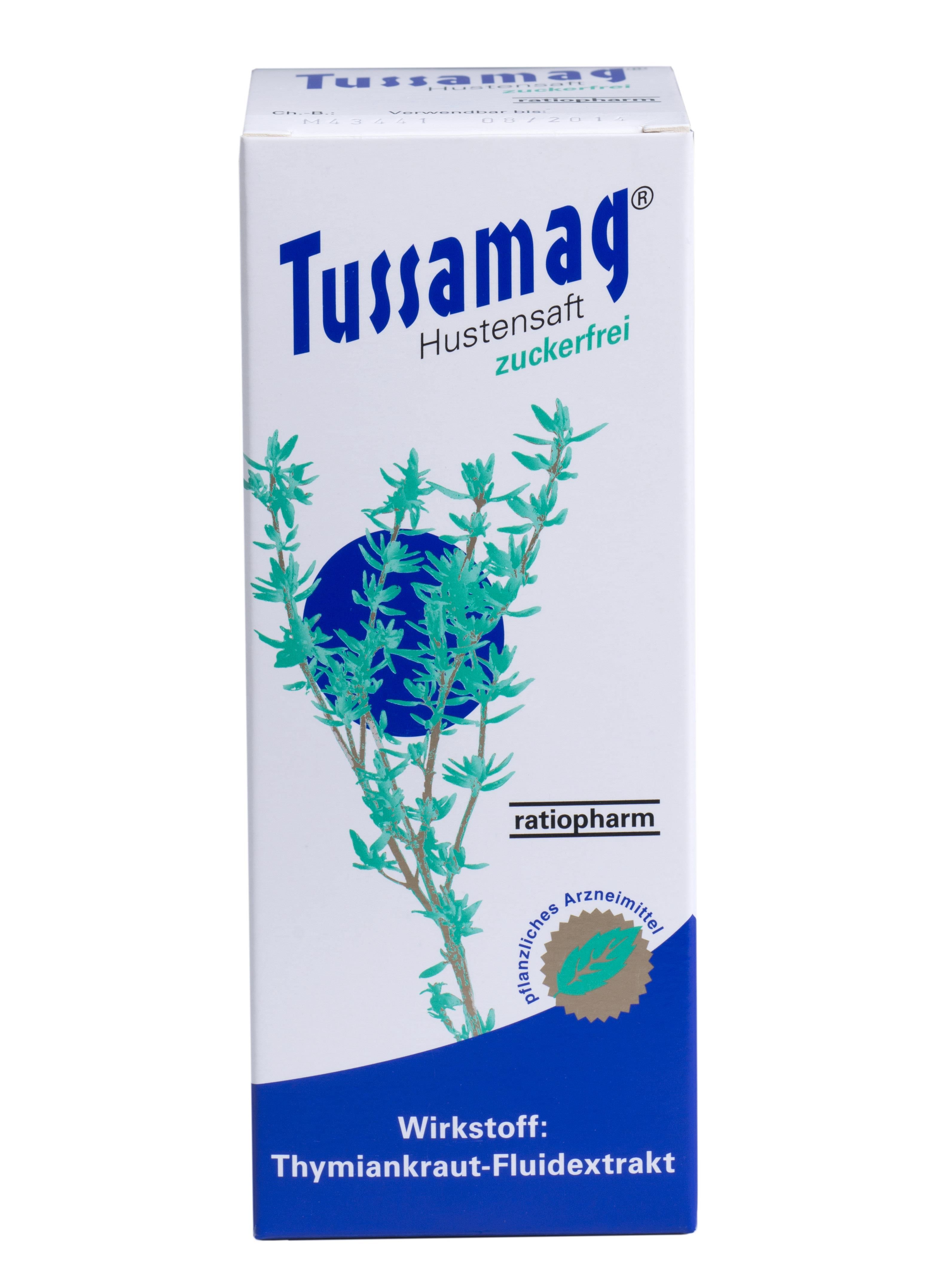 Tussamag Hustensaft zuckerfrei - 150 Milliliter