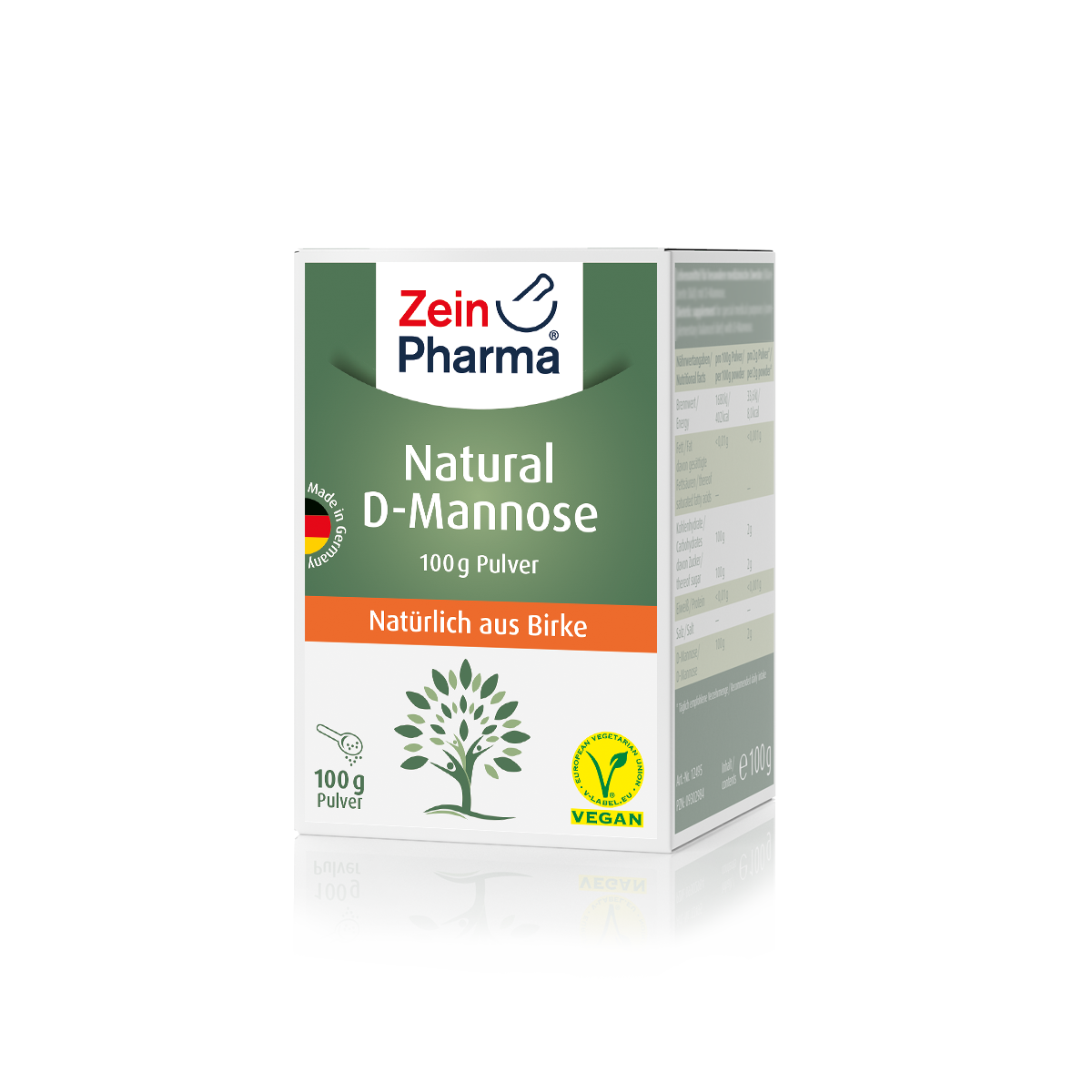 Zeinpharma D-Mannose Pulver - 100 Gramm