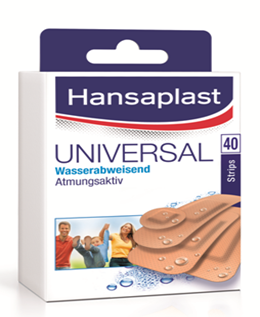 Hansaplast&#x20;Universal&#x20;wasserabweisend&#x20;Strips&#x20;-&#x20;40&#x20;St&#xFC;ck