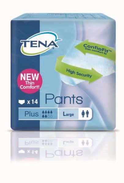TENA PANTS PLUS L INK. - 14 Stück