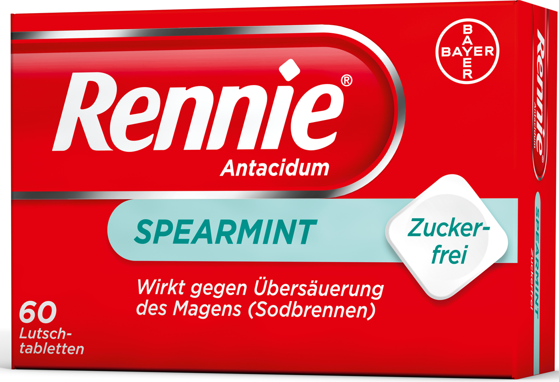 Rennie® Antacidum Spearmint-Lutschtabletten - 36 Stück