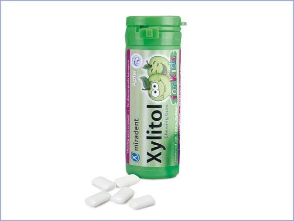 miradent Xylitol Chewing Gum - 30 Gramm