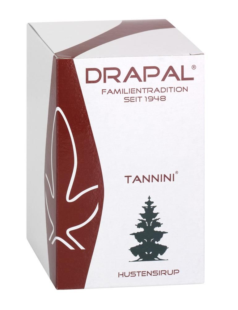 DRAPAL® Tannini Hustensirup Glas mit Faltschachtel - 450 Gramm
