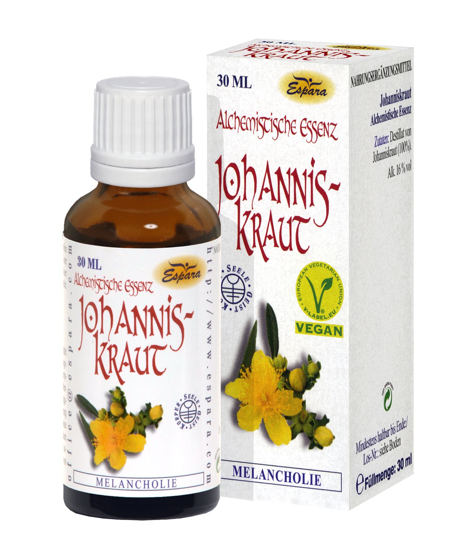 Espara Johanniskraut Alchemistische Essenz 30ml - 30 Milliliter