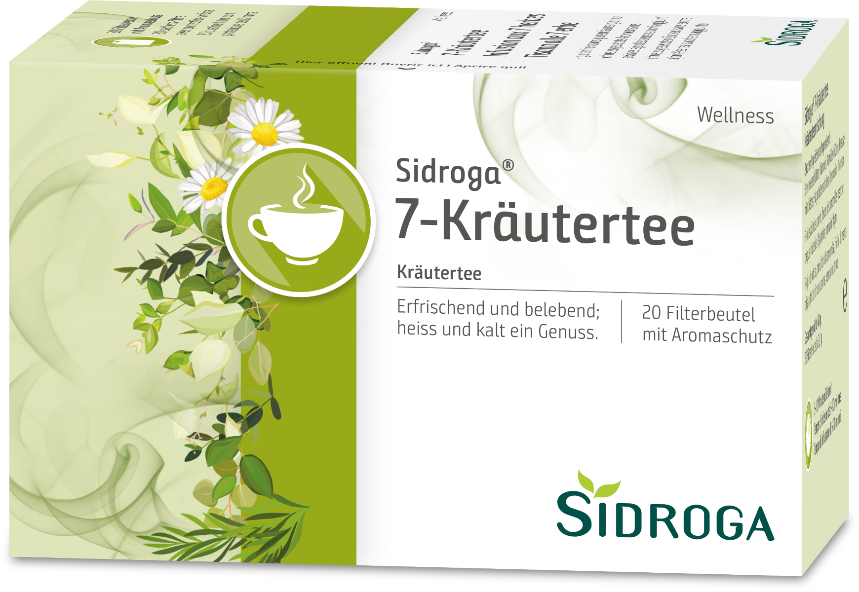 Sidroga 7-Kräuter Tee - 20 Stück