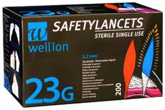 Wellion SafetyLancets 23G - 25 Stück