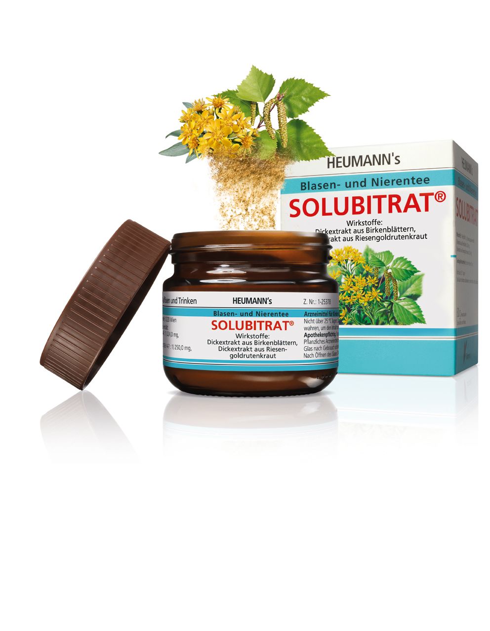 Heumannss Blasen- und Nierentee Solubitrat® - 30 Gramm
