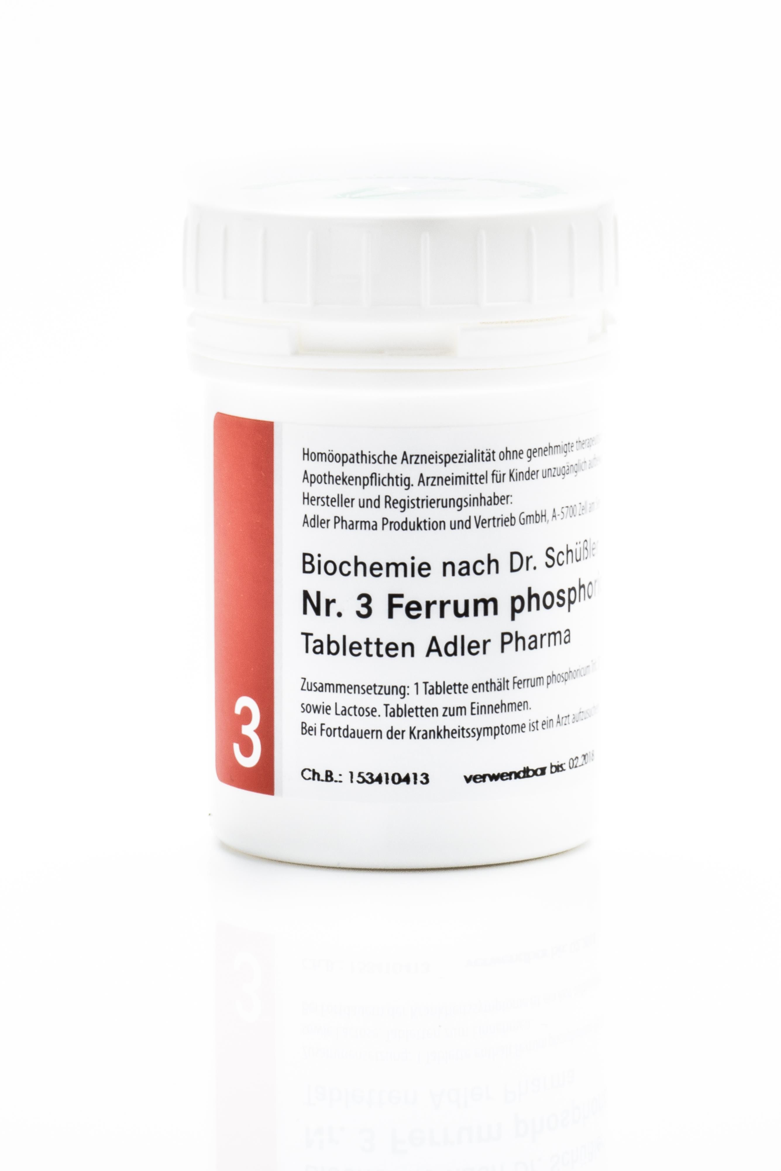 Schüßler Salz Adler Nr. 3 D12 Tabletten - 250 Gramm