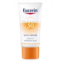 Eucerin SUN CREME LSF 50+ für normale bis trockene Haut - 50 Milliliter