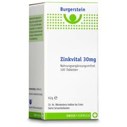 BURGERST ZINKVITAL 30MG TBL - 40 Stück