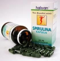 Hafesan Spirulina Algen 400mg Kapseln - 60 Stück
