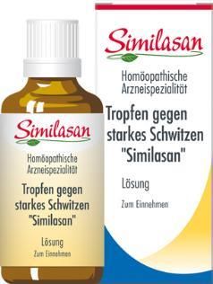 Tropfen gegen starkes Schwitzen „Similasan“ - 50 Milliliter