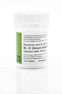 Schüßler Salz Adler Nr. 21 D12 Tabletten - 250 Gramm