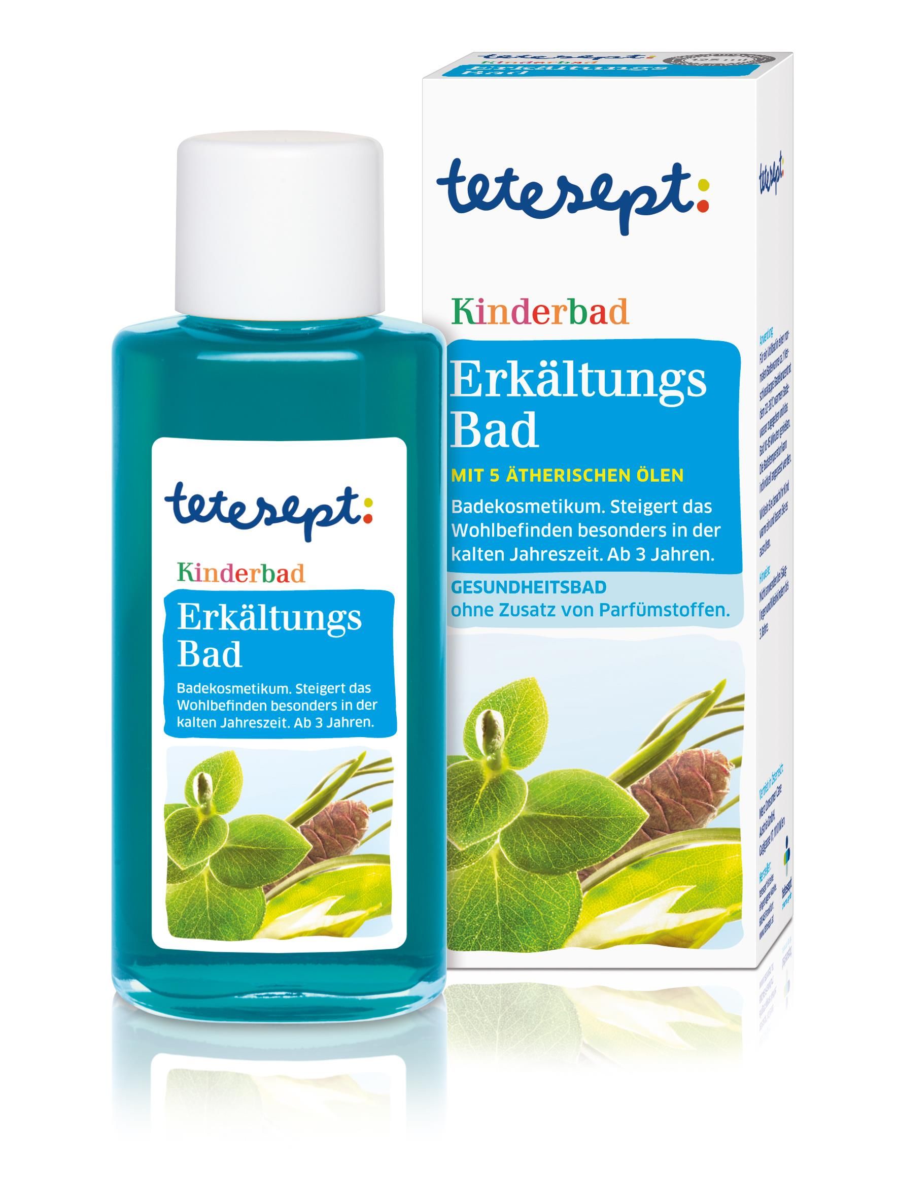 tetesept Gesundheitsbad Kinderbad Erkältung - 125 Milliliter