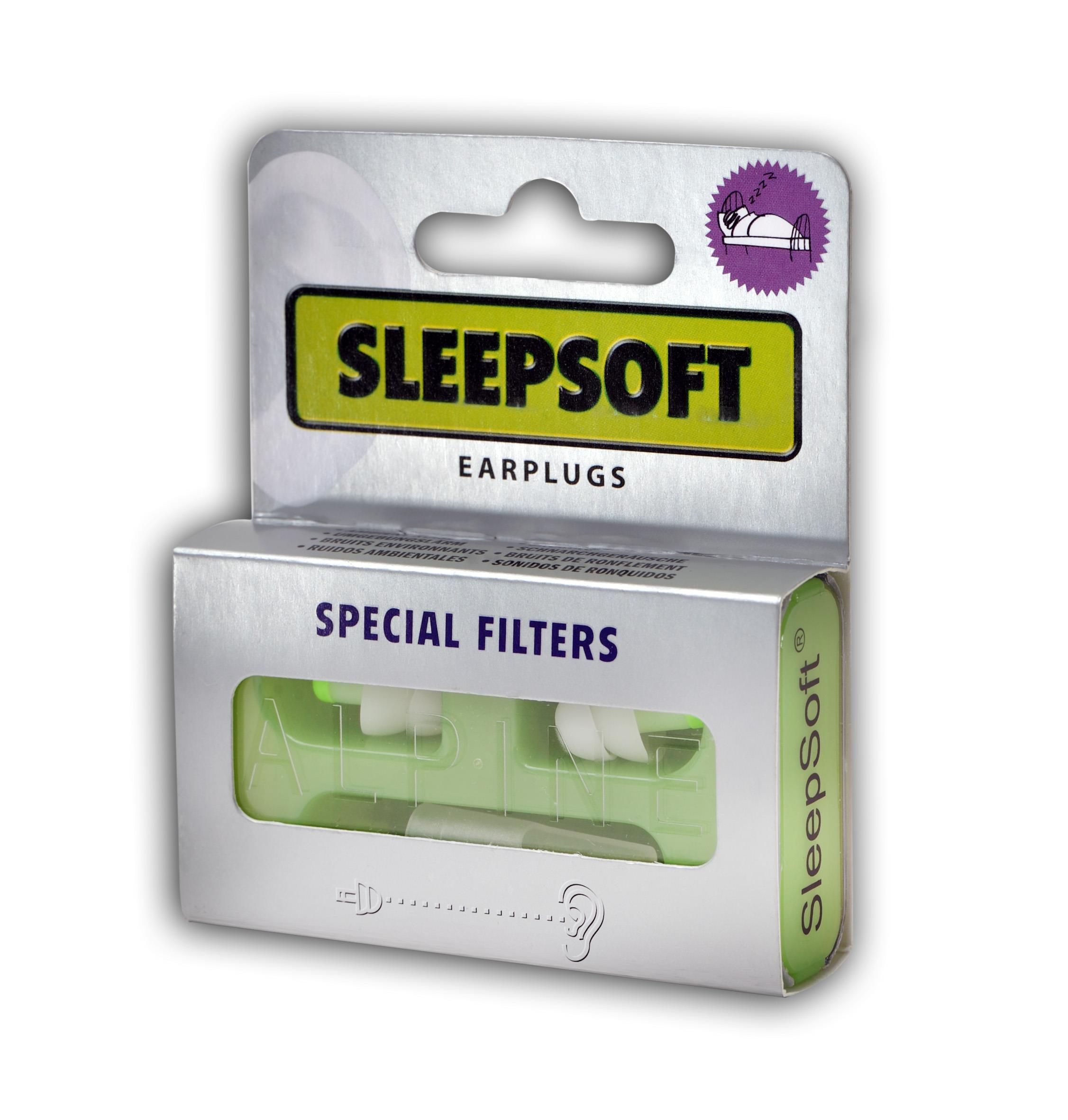 ALPINE HEAR PROT SLEEPSOFT - 2 Stück