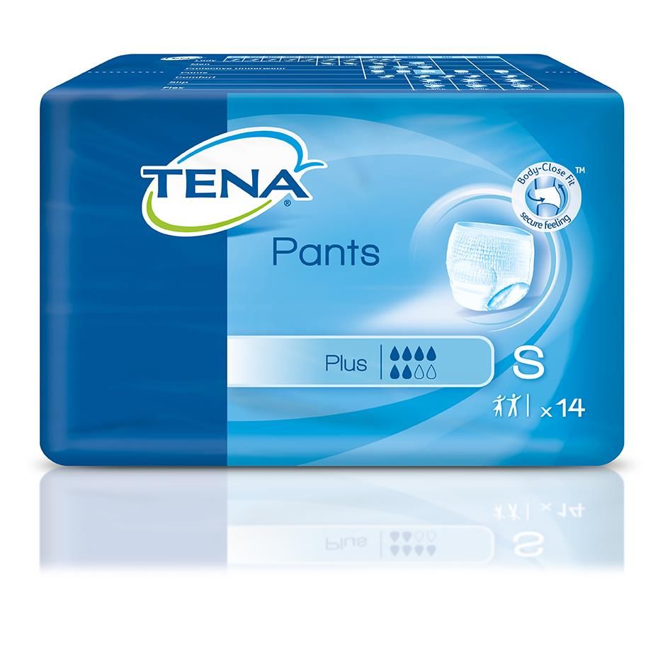 TENA PANTS PLUS S INK. - 14 Stück