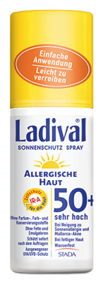 LADIVAL&#xAE;&#x20;allergische&#x20;Haut&#x20;Sonnenschutz&#x20;Spray&#x20;LSF&#x20;50&#x2B;&#x20;-&#x20;150&#x20;Milliliter