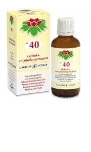 Doskar Tropfen Nr. 40 - Gelenksentzündungstropfen - 50 Milliliter