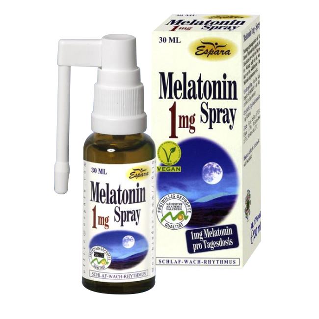 Espara Melatonin 1mg Spray - 30 Milliliter
