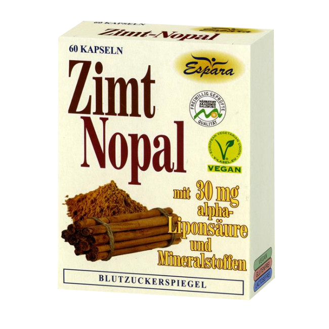 Espara Zimt Nopal Kapseln - 60 Stück