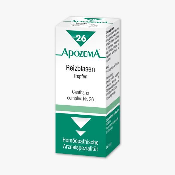 APOZEMA TR NR 26 REIZBLASEN - 50 Milliliter