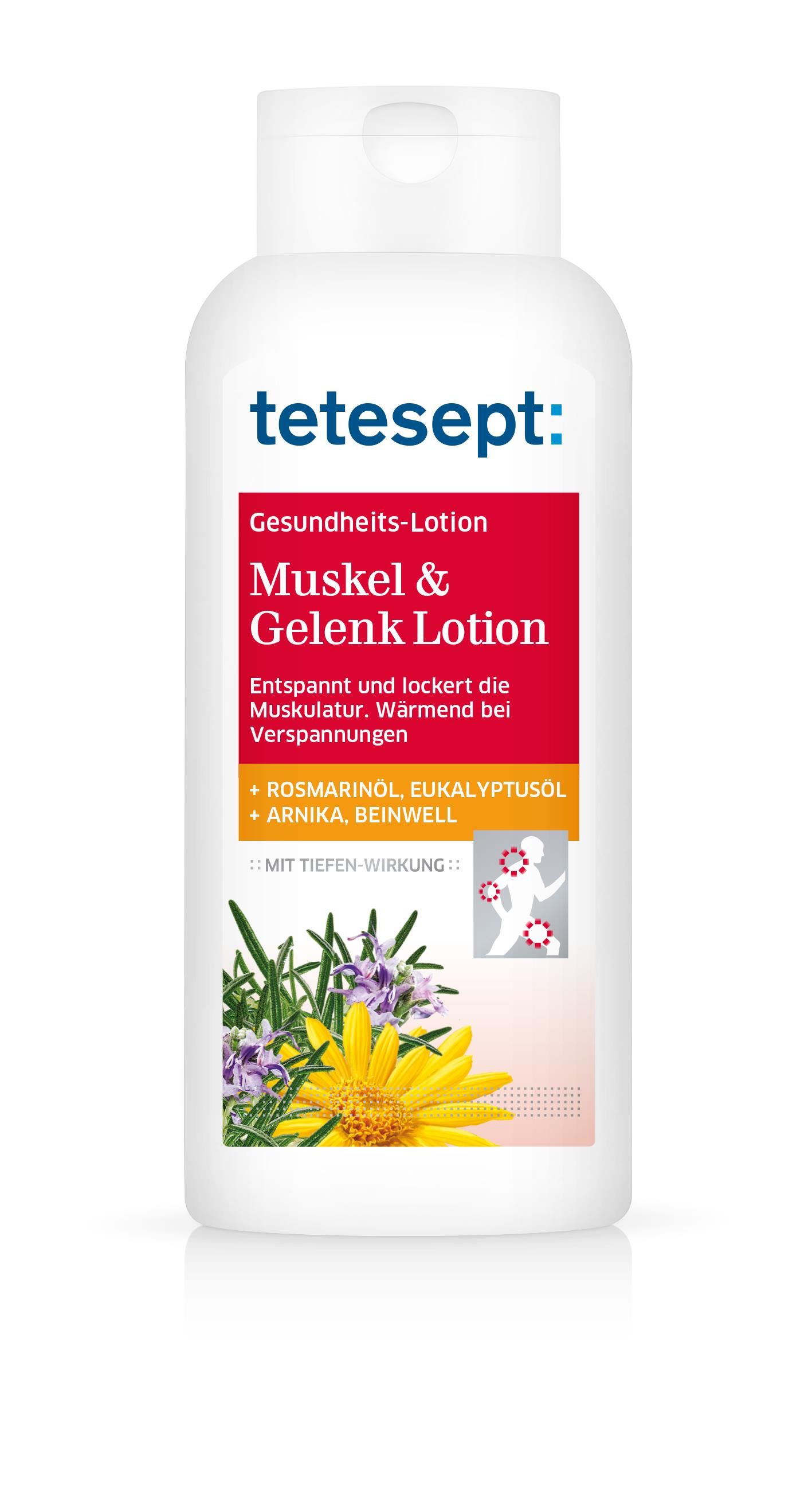 tetesept Gesundheits-Lotion Muskel & Gelenk - 250 Milliliter