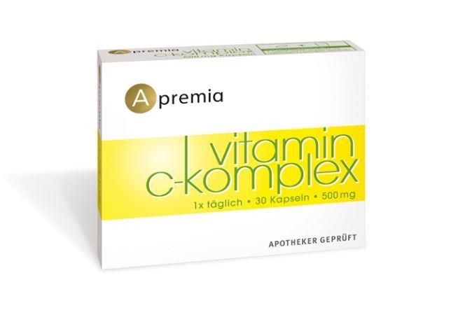 Apremia Vitamin C-Komplex Kapseln - 30 Stück