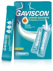 Gaviscon Liquid Mint Suspension - 24 Stück
