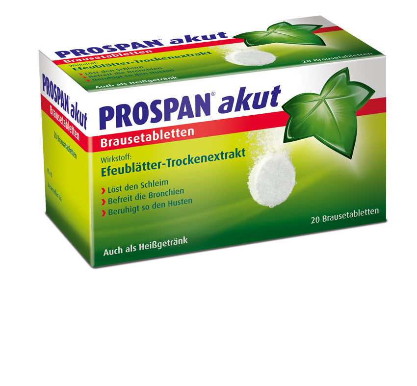 Prospan® akut Brausetabletten - 20 Stück
