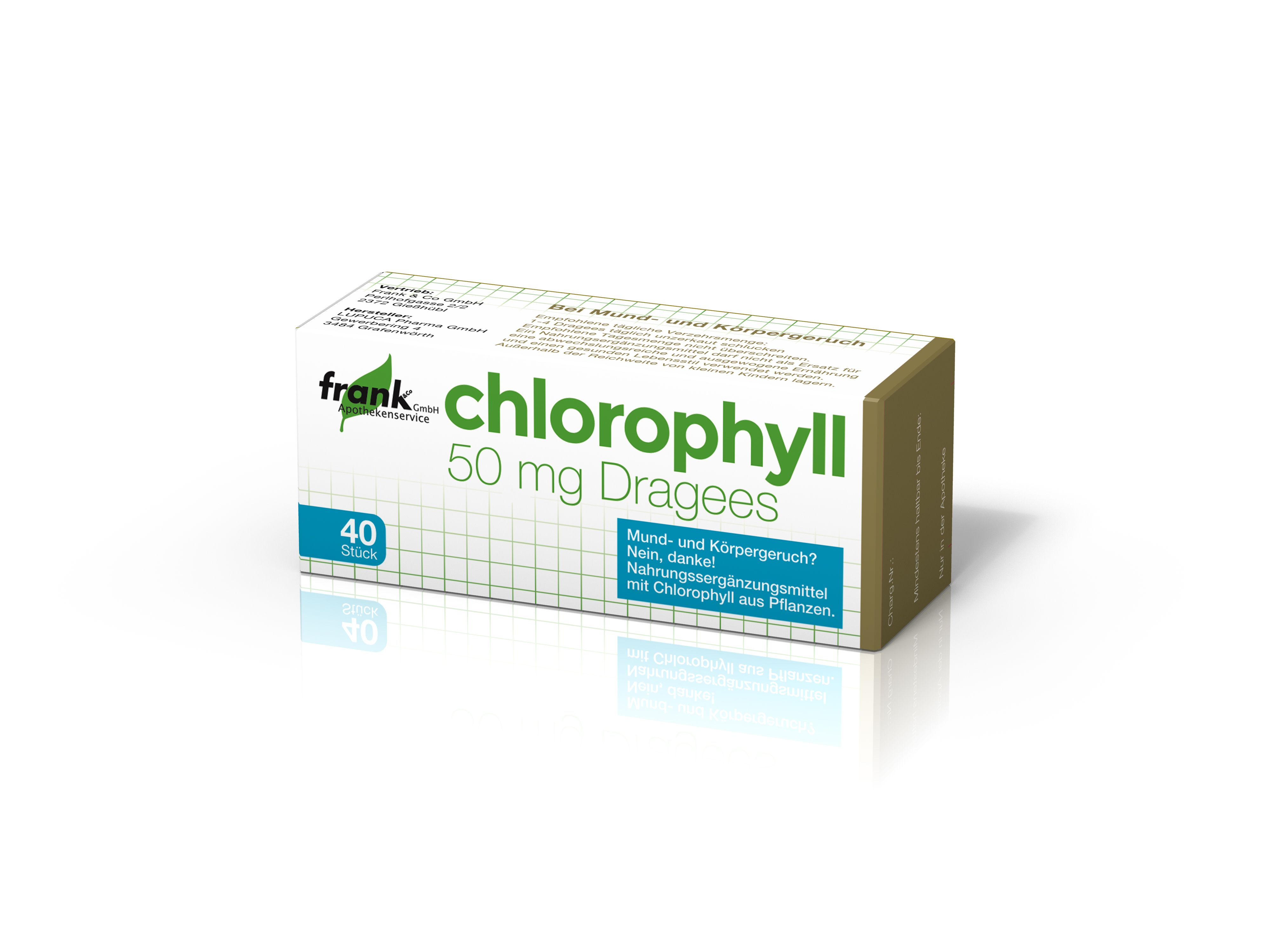 Chlorophyll Dragees - 40 Stück