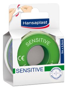 Hansaplast Sensitive Rollenpflaster 1,25cm x 5m - 1 Stück