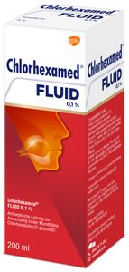 Chlorhexamed Fluid 0,1% 200 ml - 200 Milliliter
