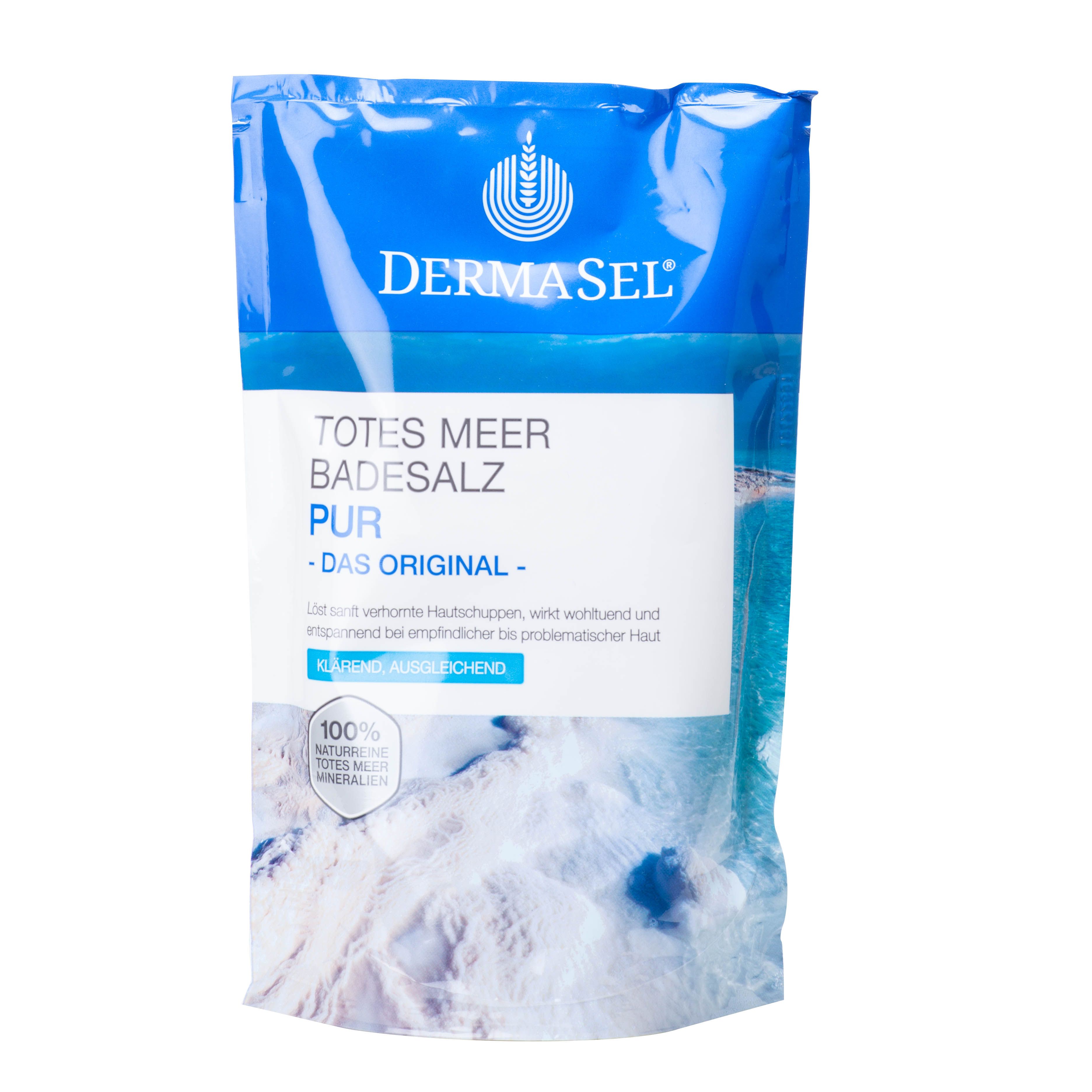 Fette Totes Meer Badesalz PUR für Problemhaut - 500 Gramm