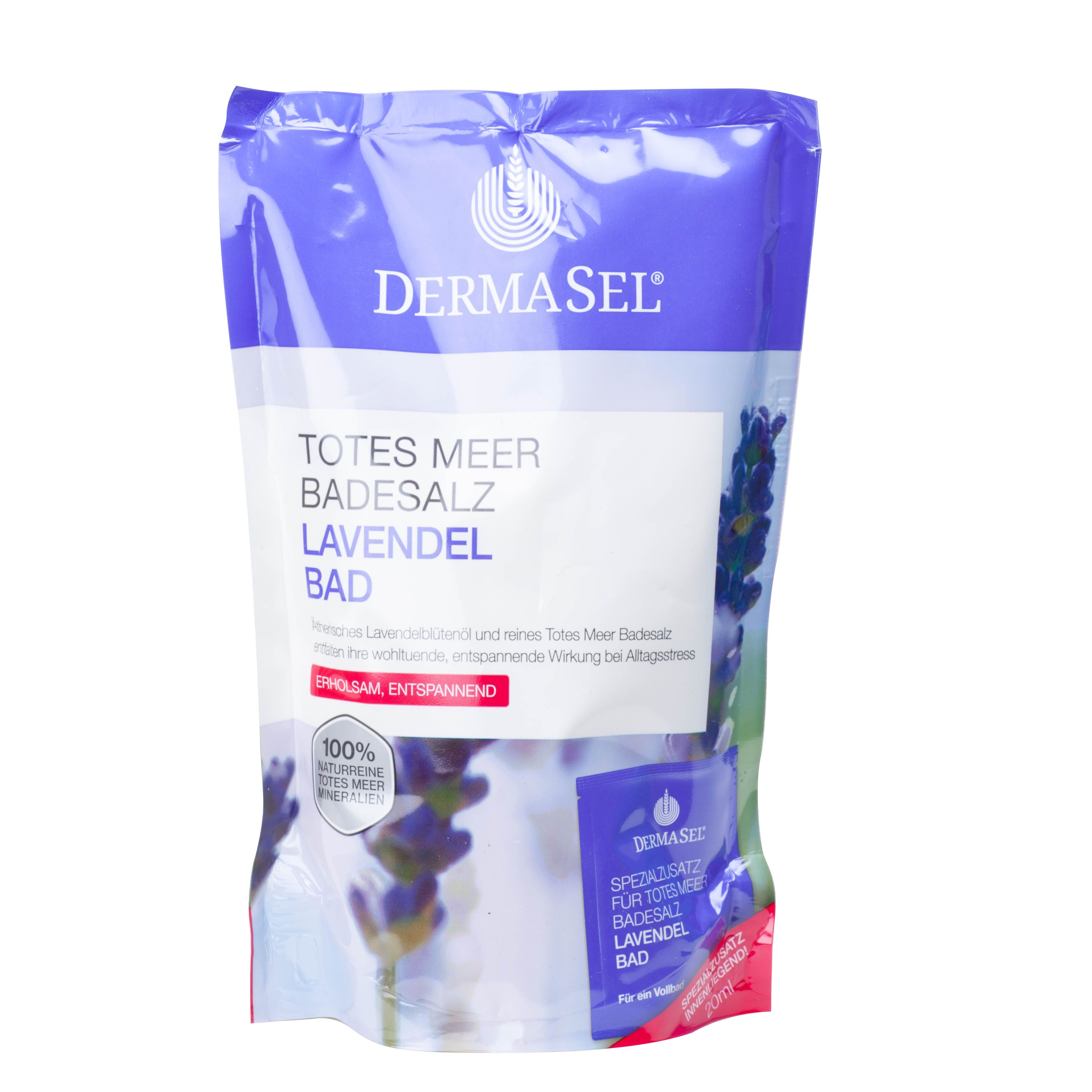 Fette Dermasel Badesalz Lavendelbad - 400 Gramm