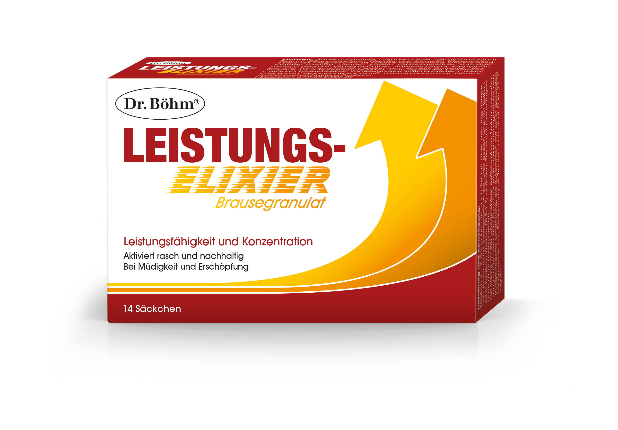 Dr. Böhm Leistungselixier Brausegranulat - 14 Stück