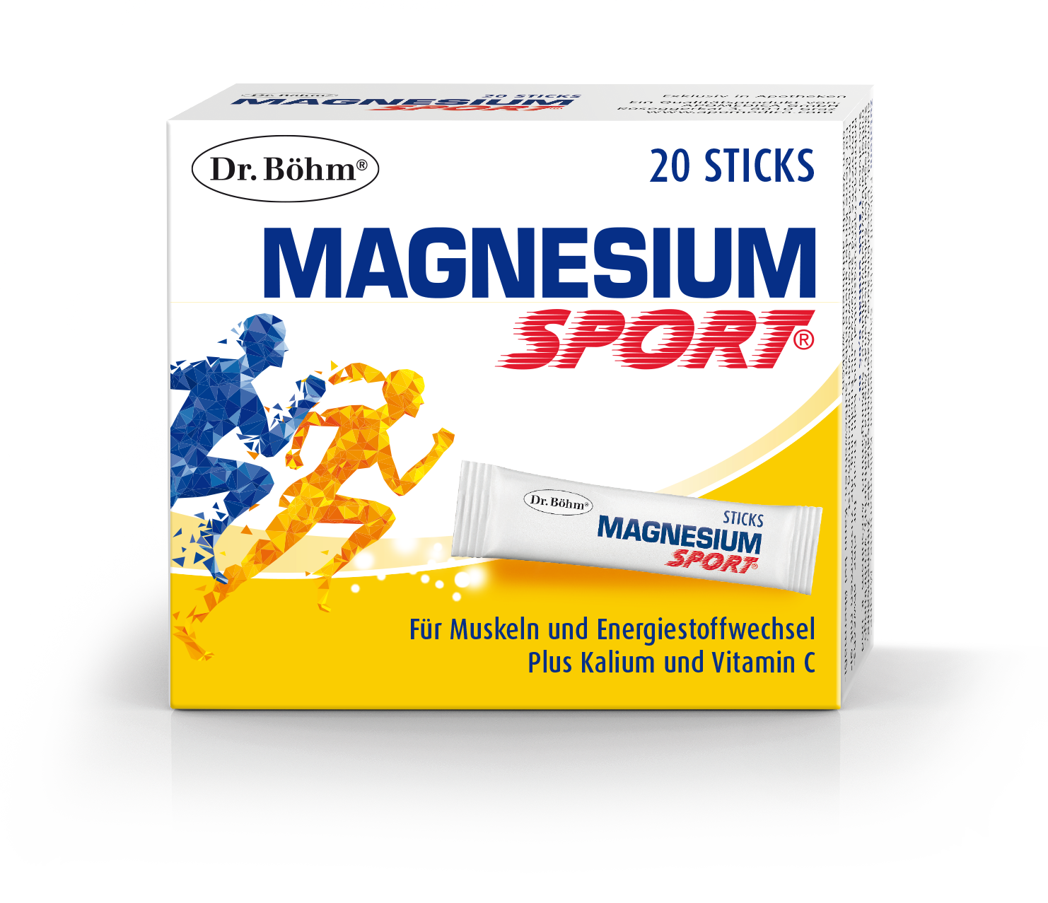Dr. Böhm Magnesium Sport Sticks - 20 Stück