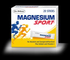 Dr. Böhm Magnesium Sport Sticks 20 Stk. - 20 Stück