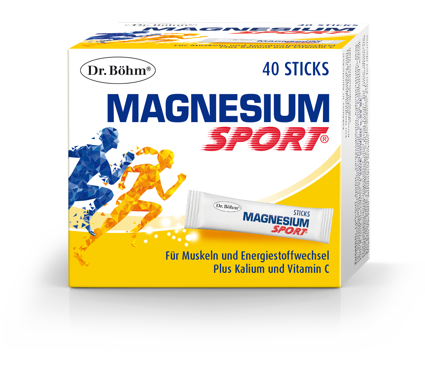 Dr. Böhm Magnesium Sport Sticks - 40 Stück