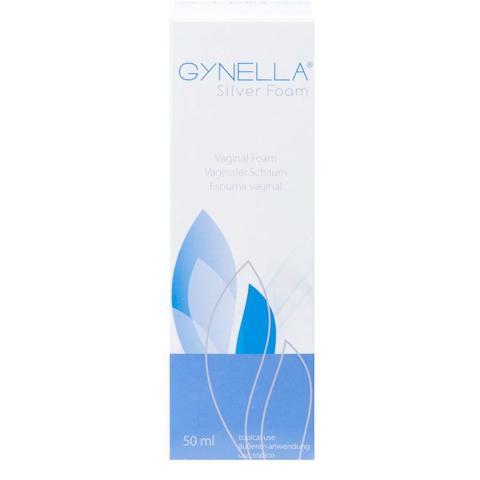 GYNELLA SILVER FOAM VAG.SCH - 50 Milliliter