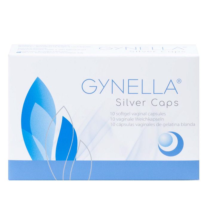 GYNELLA SILVER CAPS VAG.KPS - 10 Stück