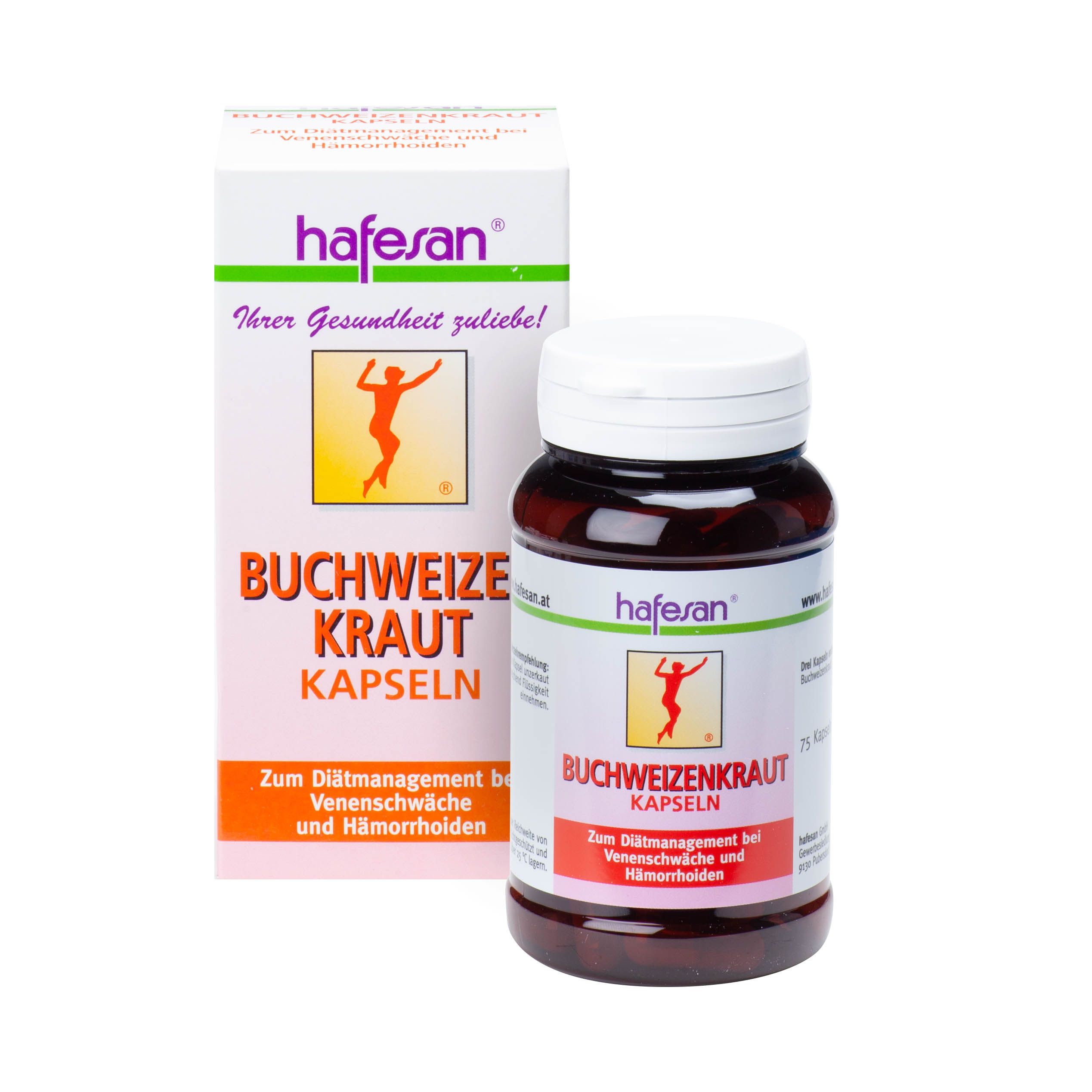 Hafesan Buchweizenkraut Kapseln 75 Stück - 75 Stück
