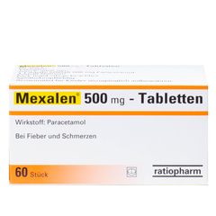 Mexalen® 500 mg Tabletten - 60 Stück