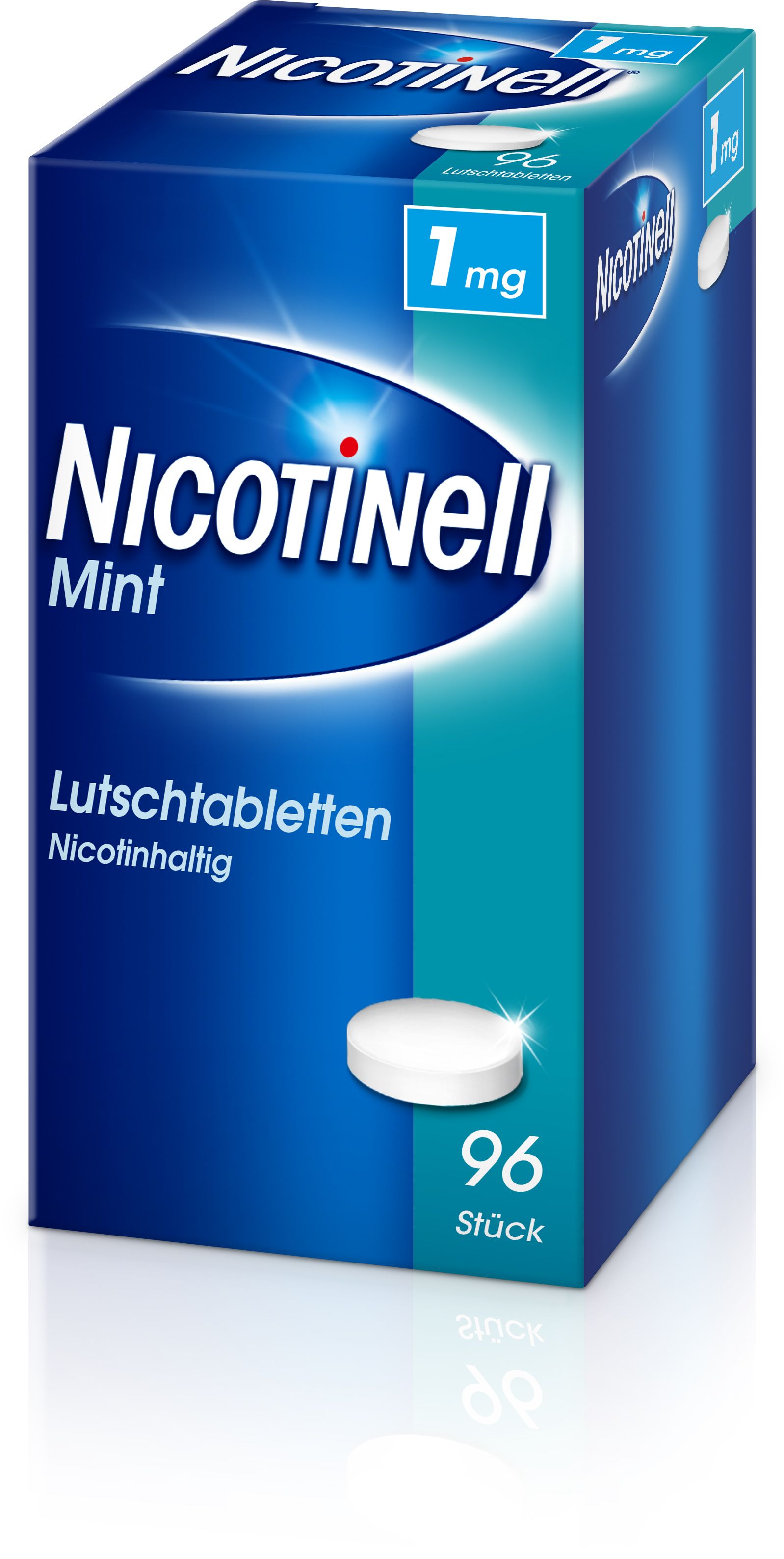 Nicotinell Mint 1 mg Lutschtabletten 96 Stück - 96 Stück