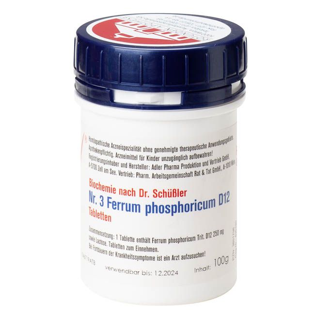 APOLIFE 03 FERRUM PHOSPHORICUM D12 TBL - 100 GR