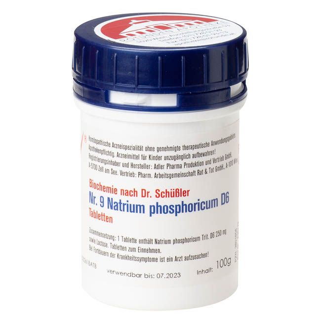 APOLIFE 09 NATRIUM PHOSPHORICUM D6 TBL - 100 GR