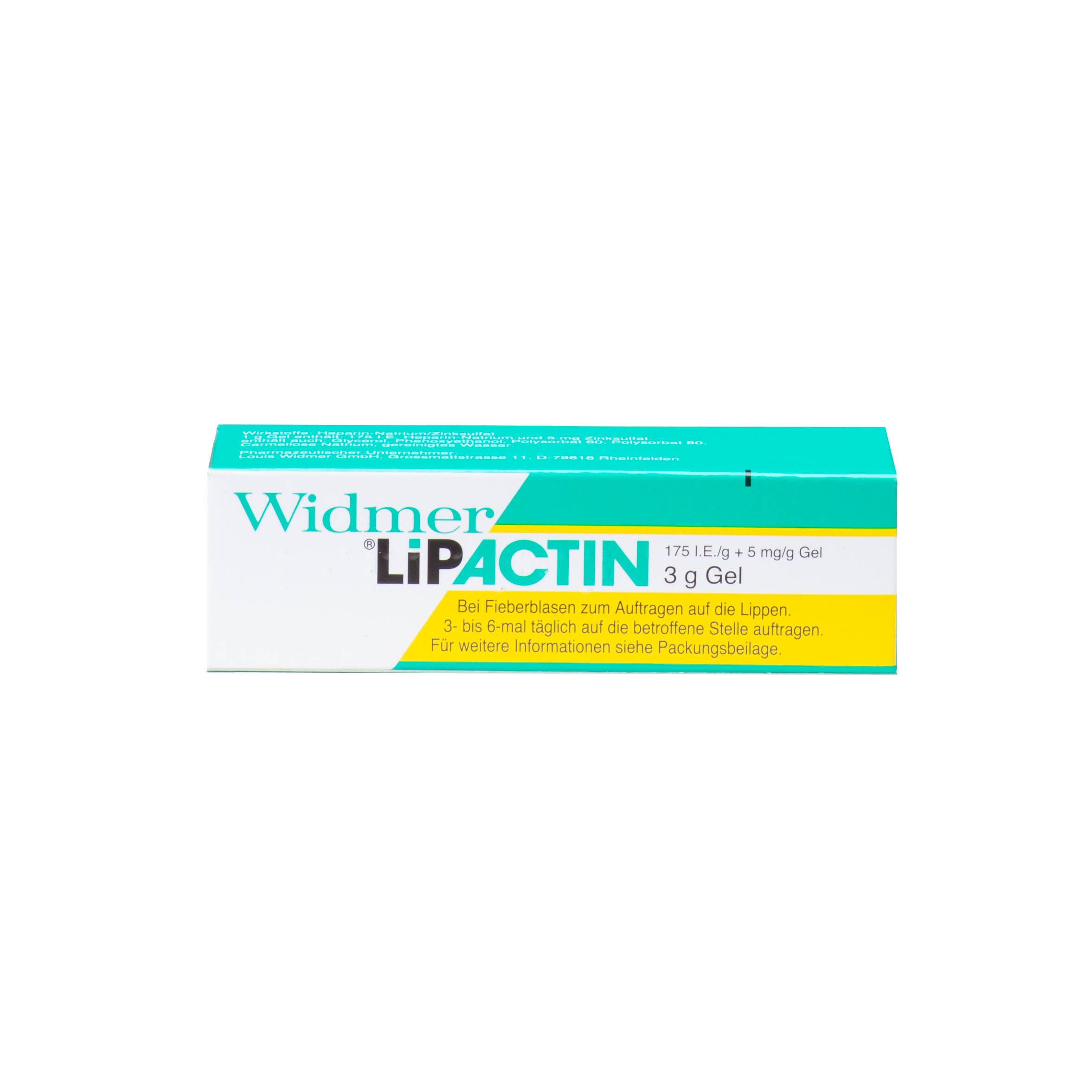Widmer Lipactin Gel - 3 Gramm