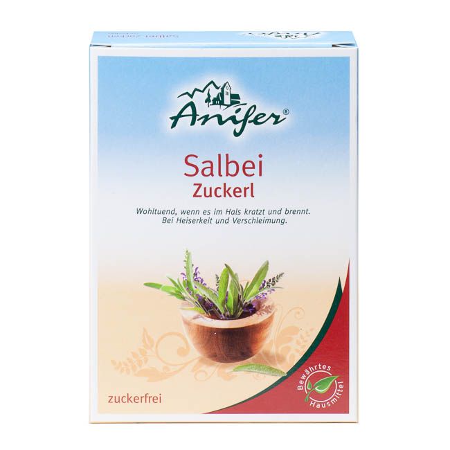 Anifer Kräuterzuckerl Salbei - 75 Gramm