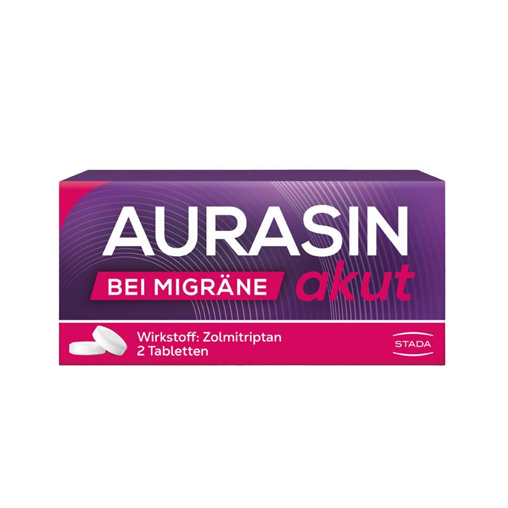 AURASIN AKUT TBL 2,5MG - 2 Stück