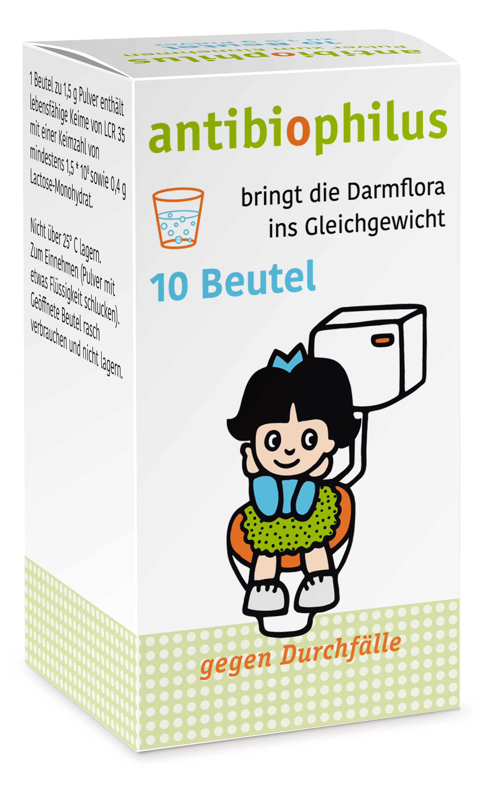 Antibiophilus Pulver - 10 Stück